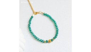 Handcrafted Crystal Beads Bracelet Love Charm Premium Design